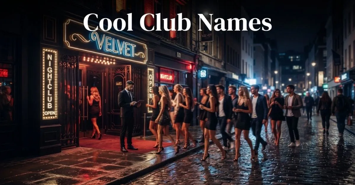cool club names