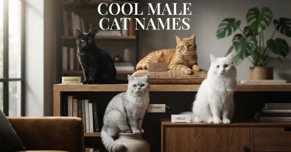 Cool Male Cat Names