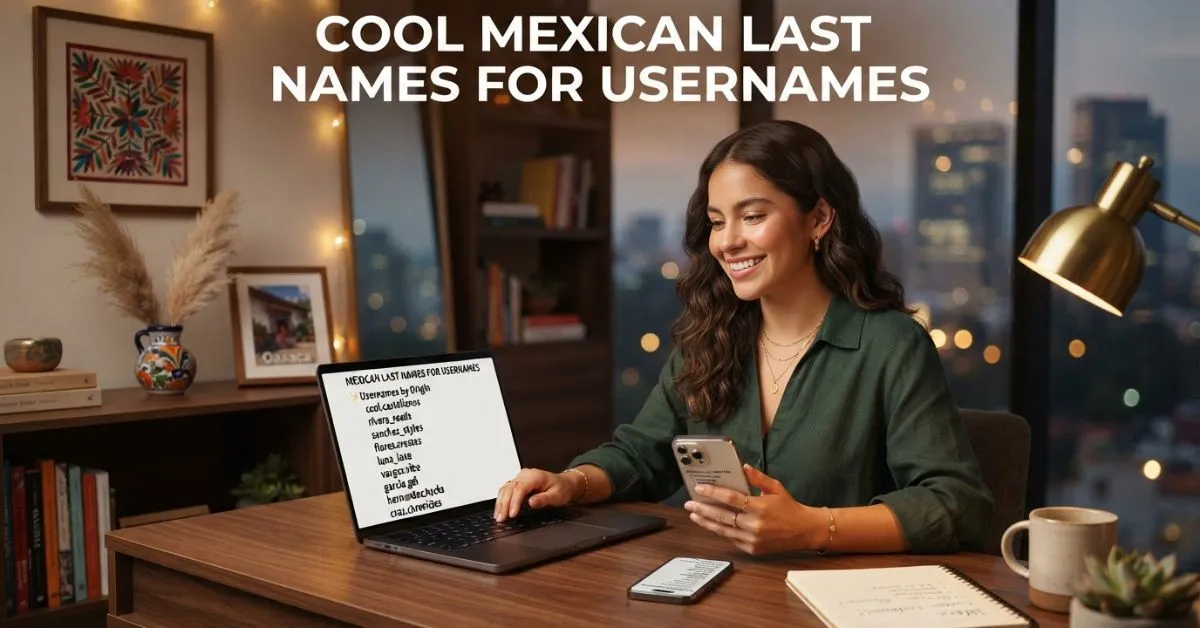 Cool Mexican Last Names For Usernames