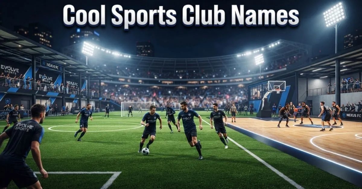 Cool Sports Club Names