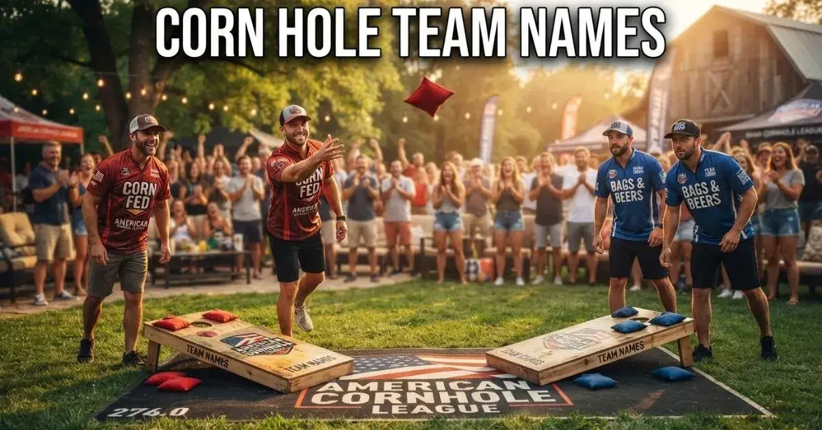Corn Hole Team Names