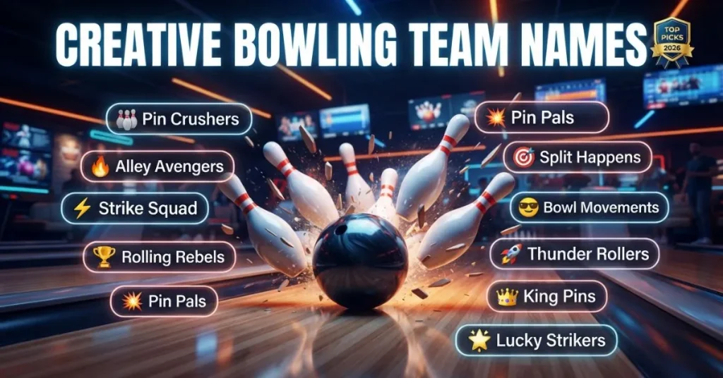Creative Bowling Team Names