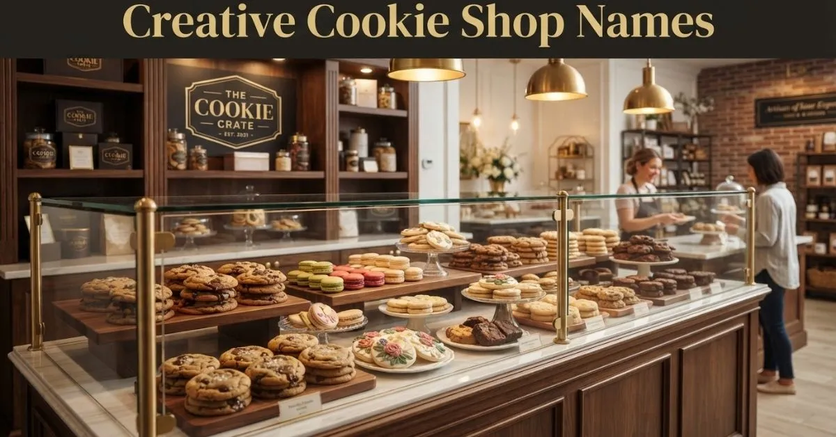 Creative Cookie Shop Names