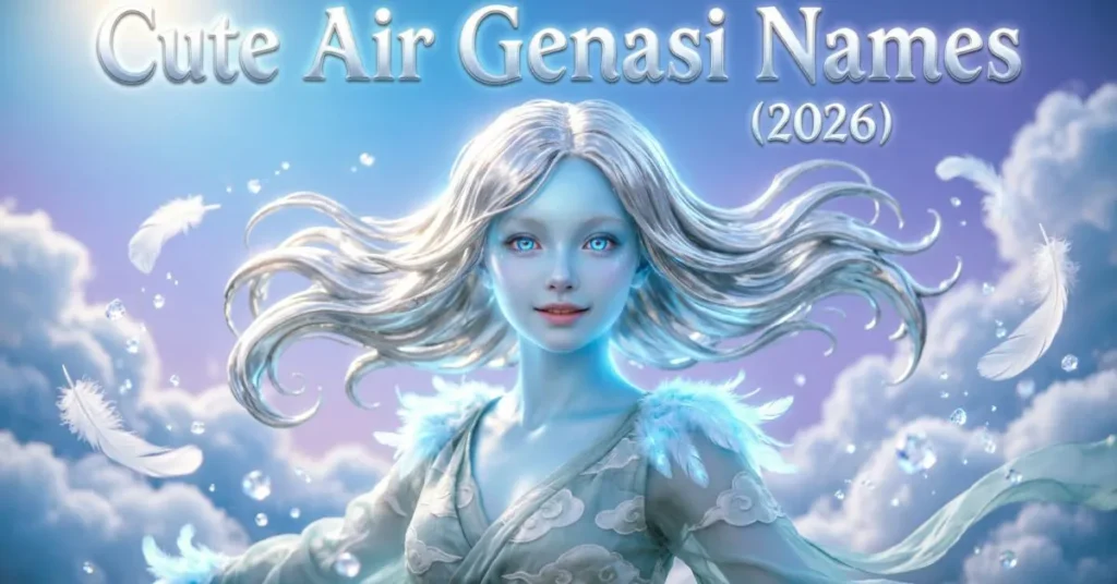 Cute Air Genasi Names