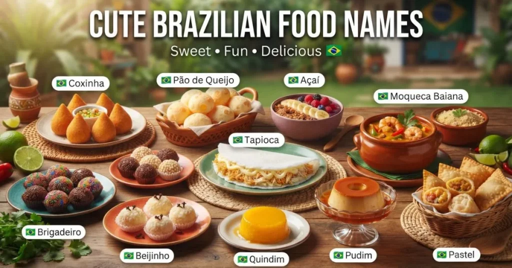  Cute Brazilian Food Names