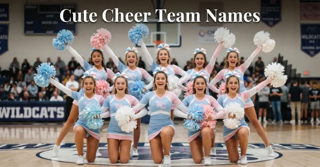 Cute Cheer Team Names