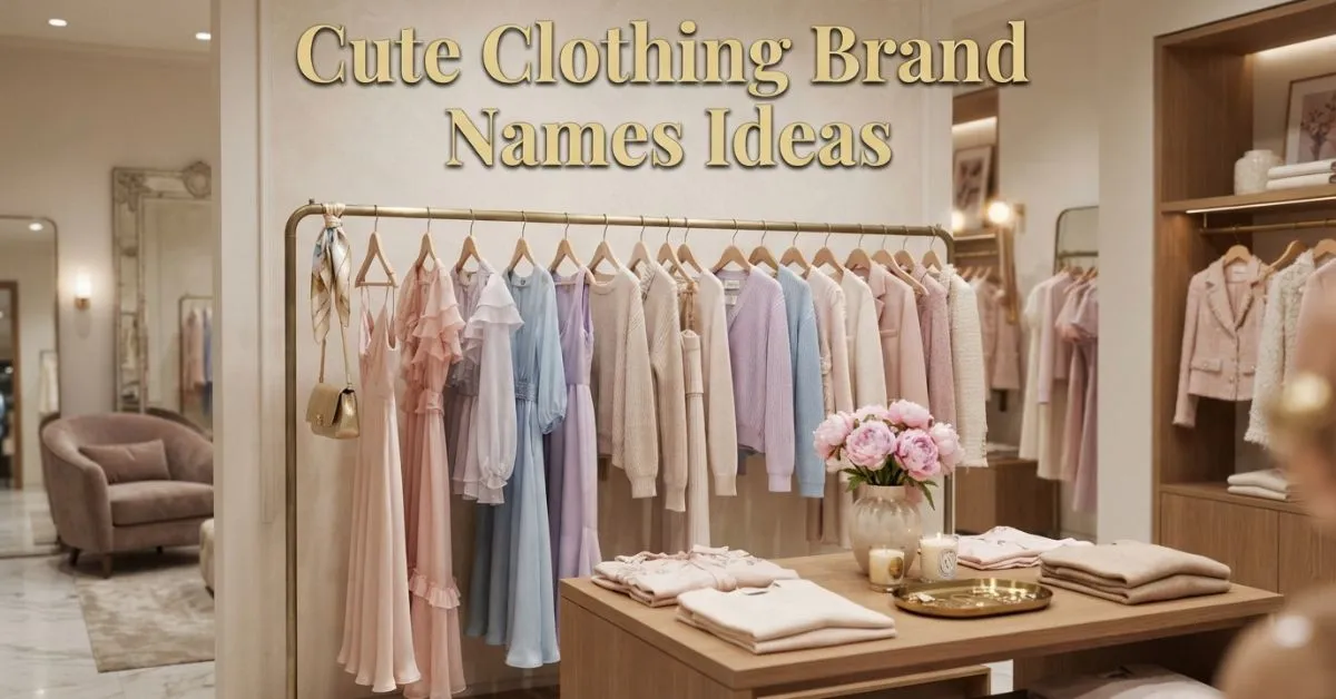 Cute Clothing Brand Names Ideas