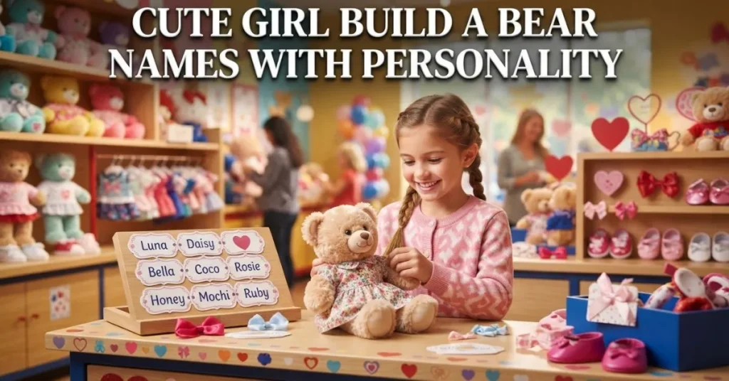 Cute Girl Build a Bear Names With Personality