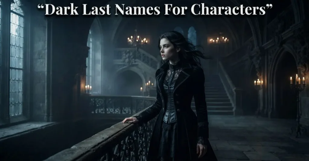 Dark Last Names For Characters