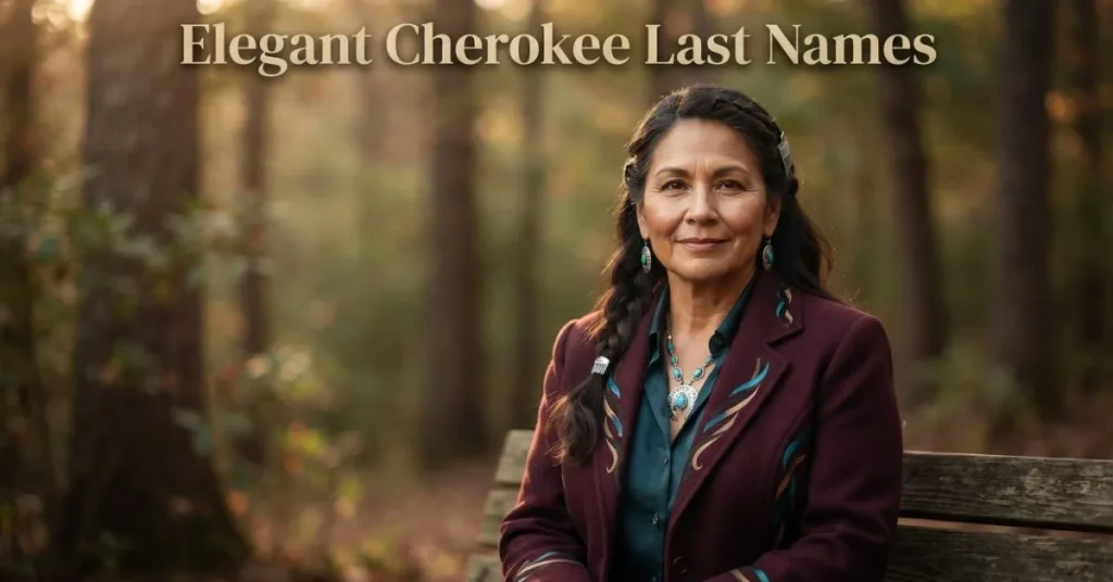 Elegant Cherokee Last Names