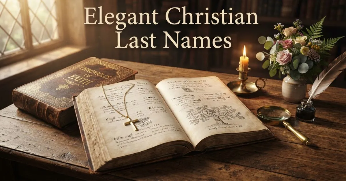 Elegant Christian Last Names