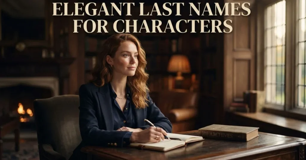 Elegant Last Names For Characters