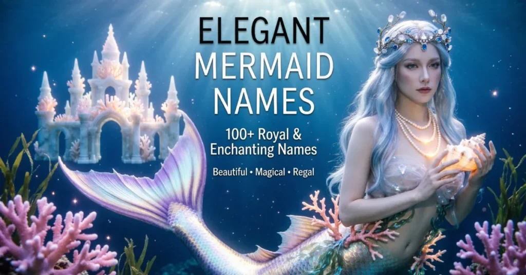 Elegant Names With a Royal Mermaid Feel