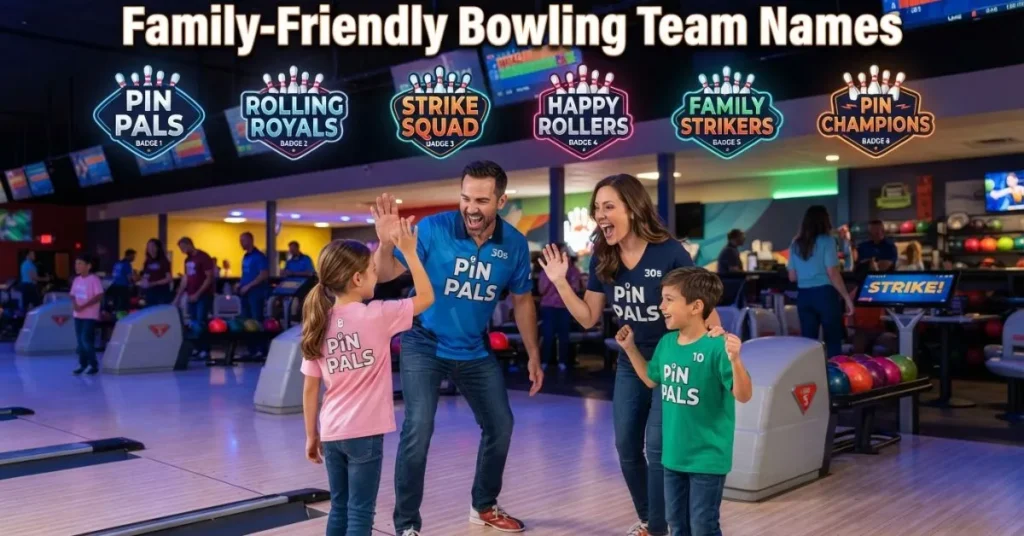 Family-Friendly Bowling Team Names