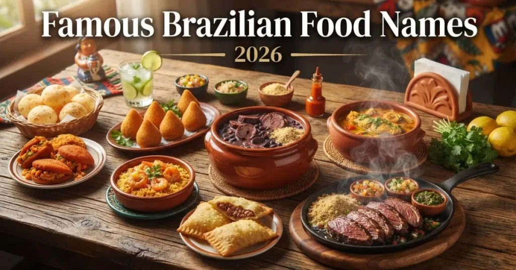  Famous Brazilian Food Names