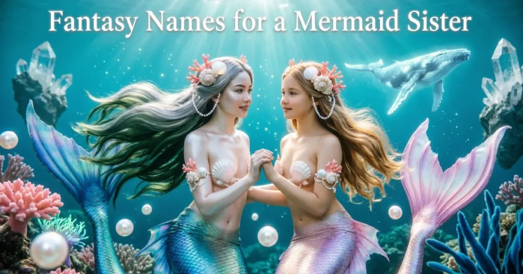  Fantasy Names for a Mermaid Sister