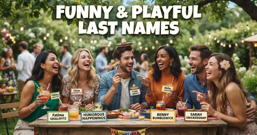 Funny & Playful Last Names