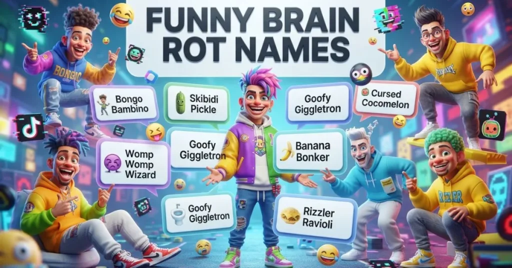 Funny Brain Rot Names