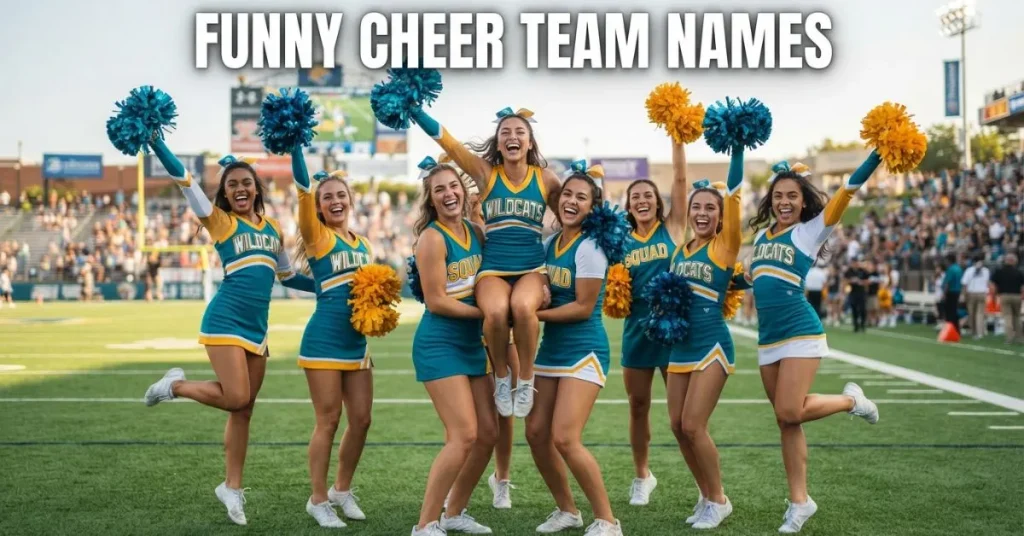 Funny Cheer Team Names