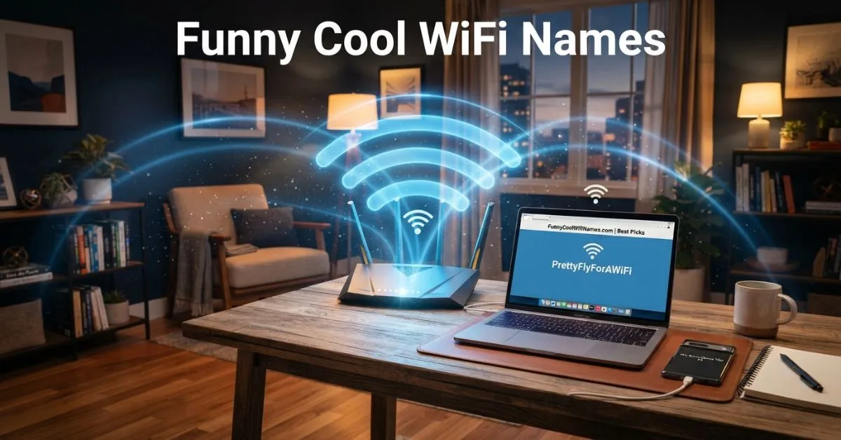 Funny Cool WiFi Names