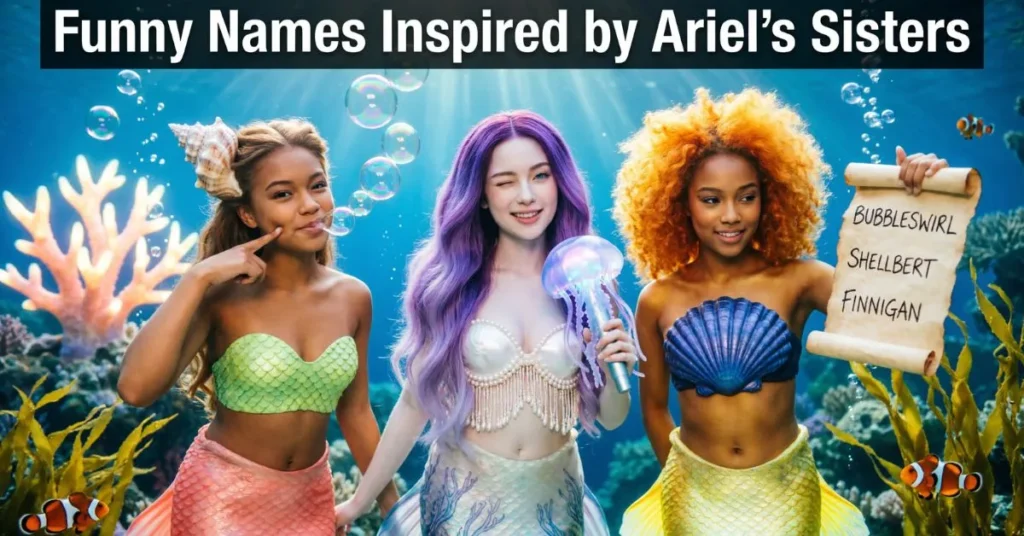 Funny Names Inspired by Ariel’s Sisters