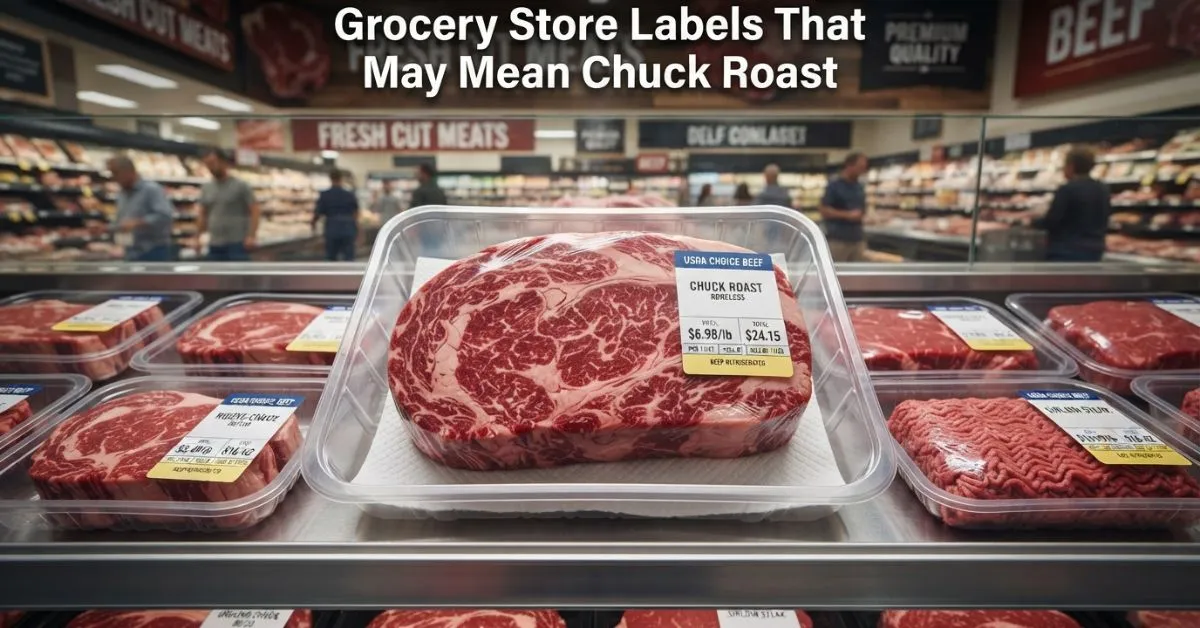 Grocery Store Labels That May Mean Chuck Roast