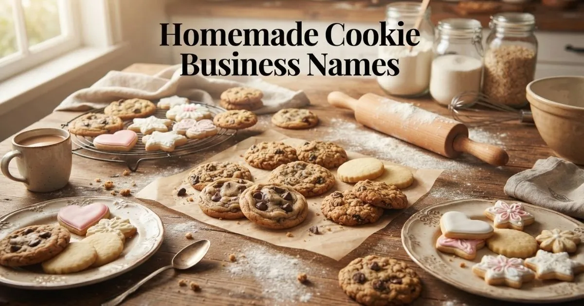 Homemade Cookie Business Names