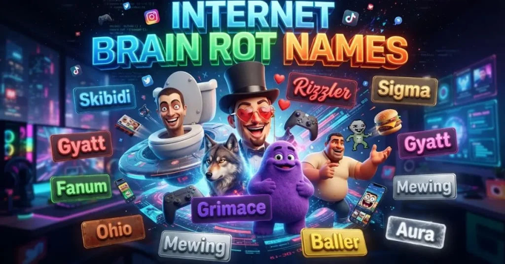 Internet Brain Rot Names
