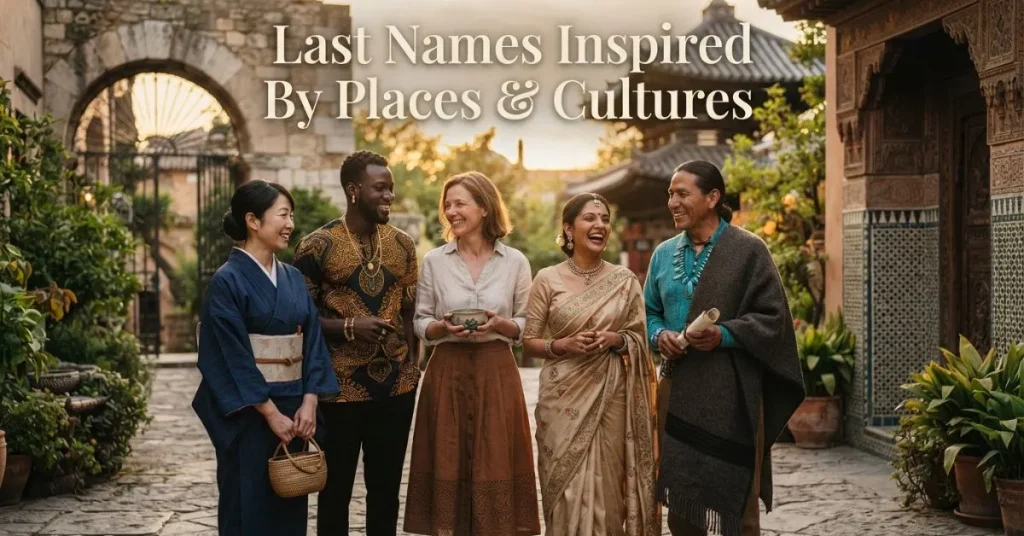Last Names Inspired By Places & Cultures