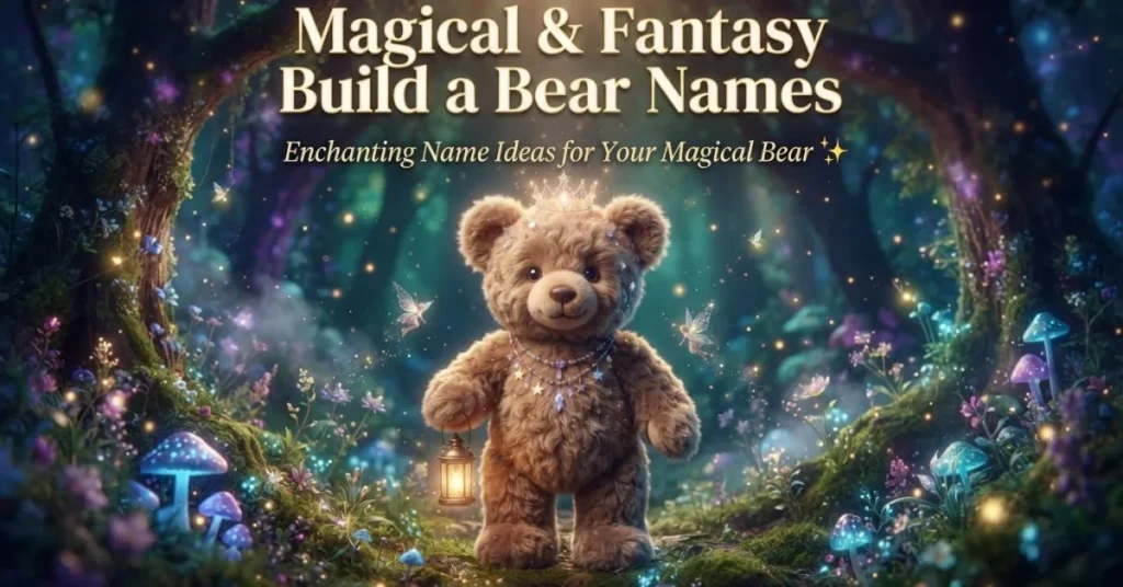 Magical & Fantasy Build a Bear Names
