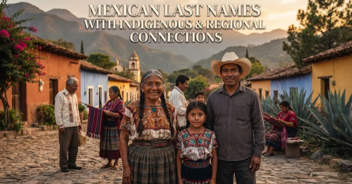 Mexican Last Names With Indigenous & Regional Connections 🪶