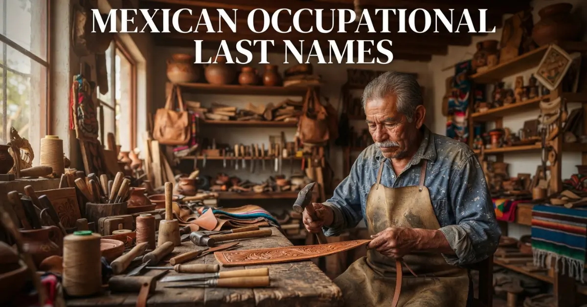 Mexican Occupational Last Names