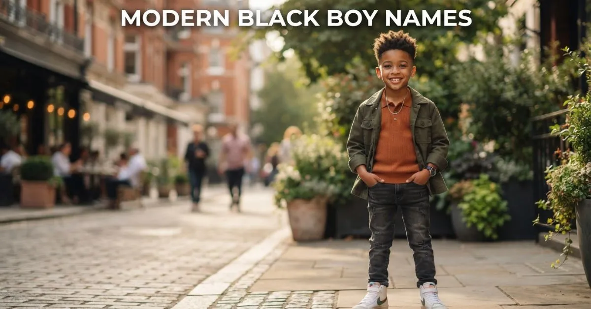 Modern Black Boy Names
