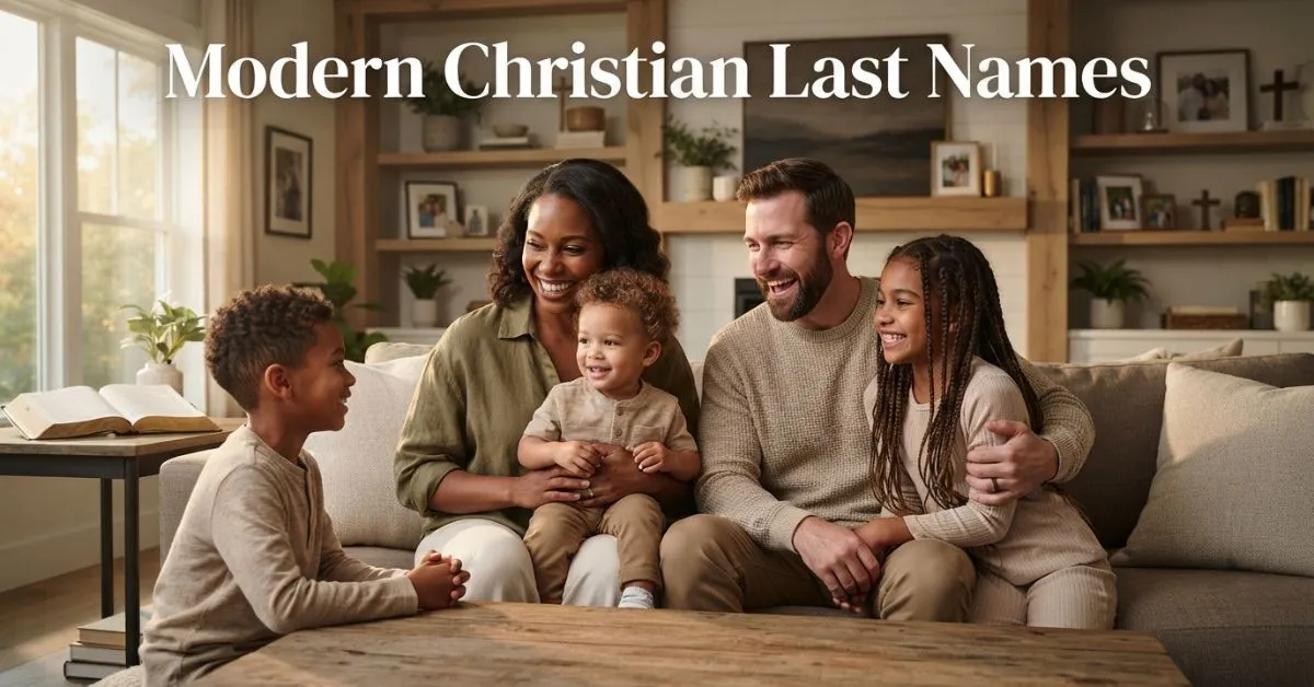 Modern Christian Last Names