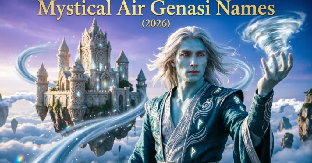 Mystical Air Genasi Names