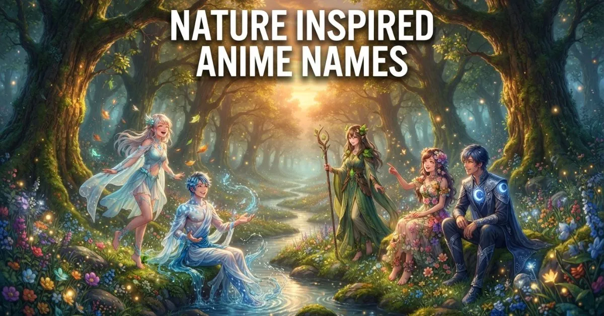 Nature Inspired Anime Names