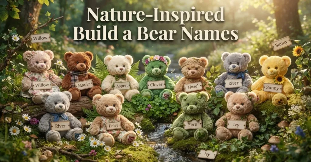 Nature Inspired Build a Bear Names