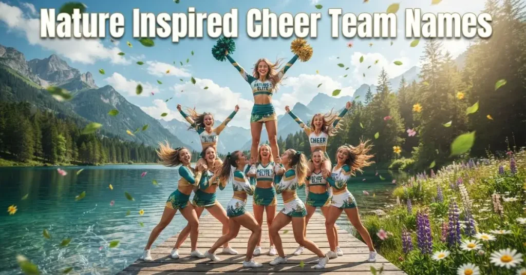 Nature Inspired Cheer Team Names