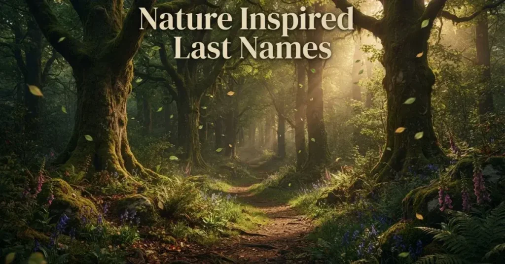 Nature Inspired Last Names