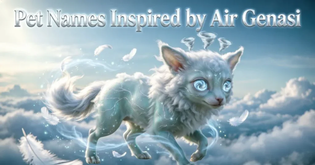 Pet Names Inspired by Air Genasi
