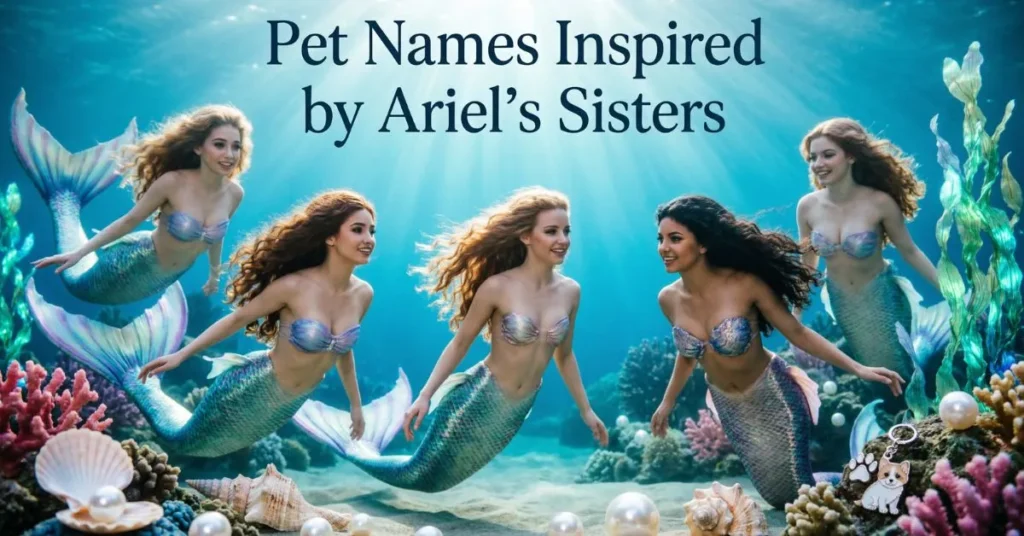  Pet Names Inspired by Ariel’s Sisters