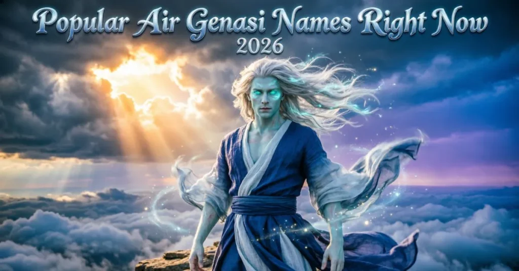 Popular Air Genasi Names Right Now