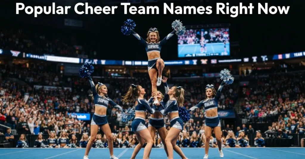 Popular Cheer Team Names Right Now
