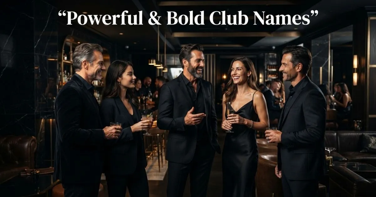 Powerful & Bold Club Names