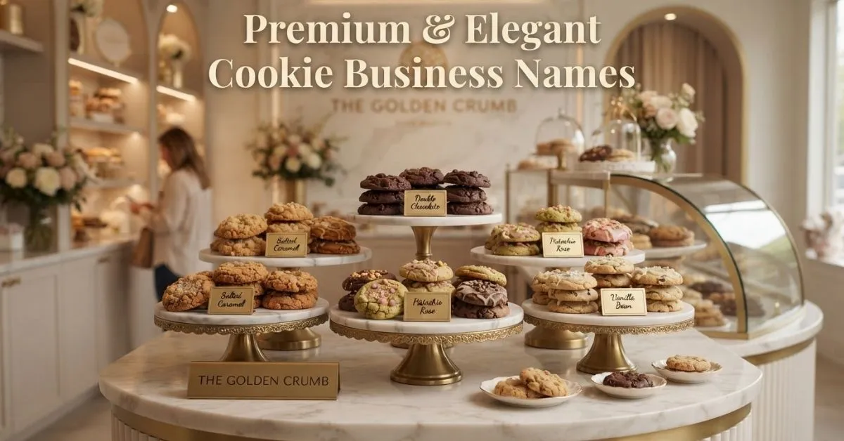 Premium & Elegant Cookie Business Names