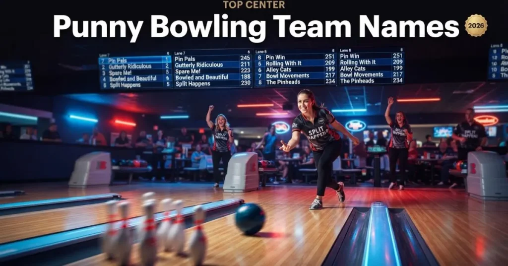 Punny Bowling Team Names
