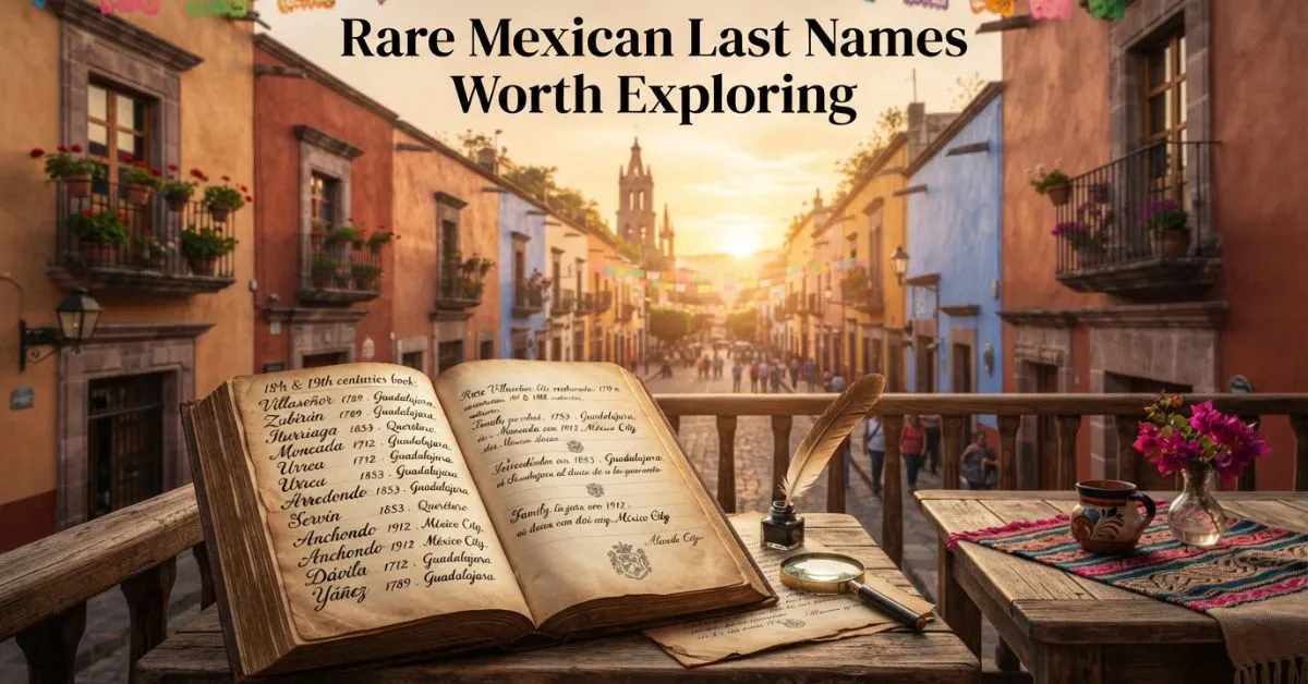 Rare Mexican Last Names Worth Exploring