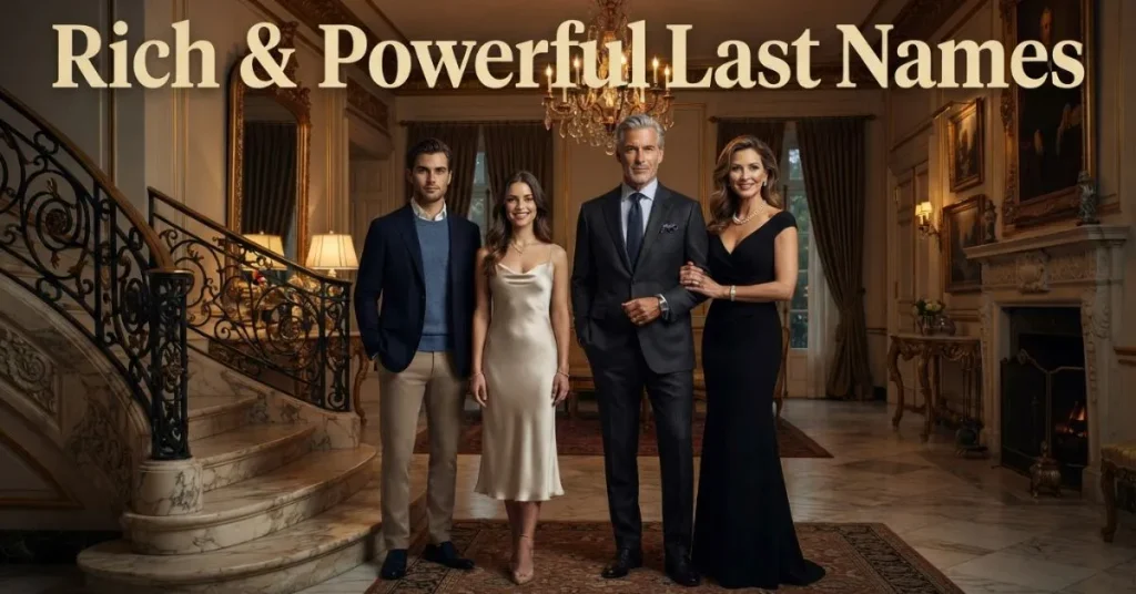 Rich & Powerful Last Names