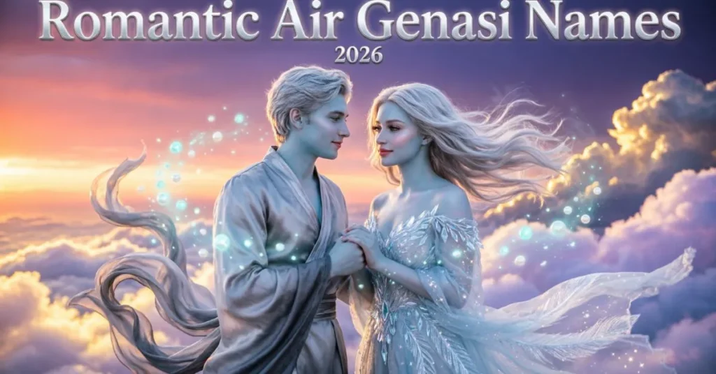 Romantic Air Genasi Names