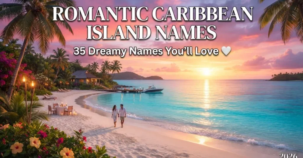 Romantic Caribbean Island Names